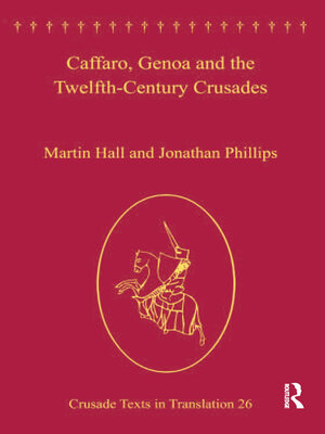cover image of Caffaro, Genoa and the Twelfth-Century Crusades